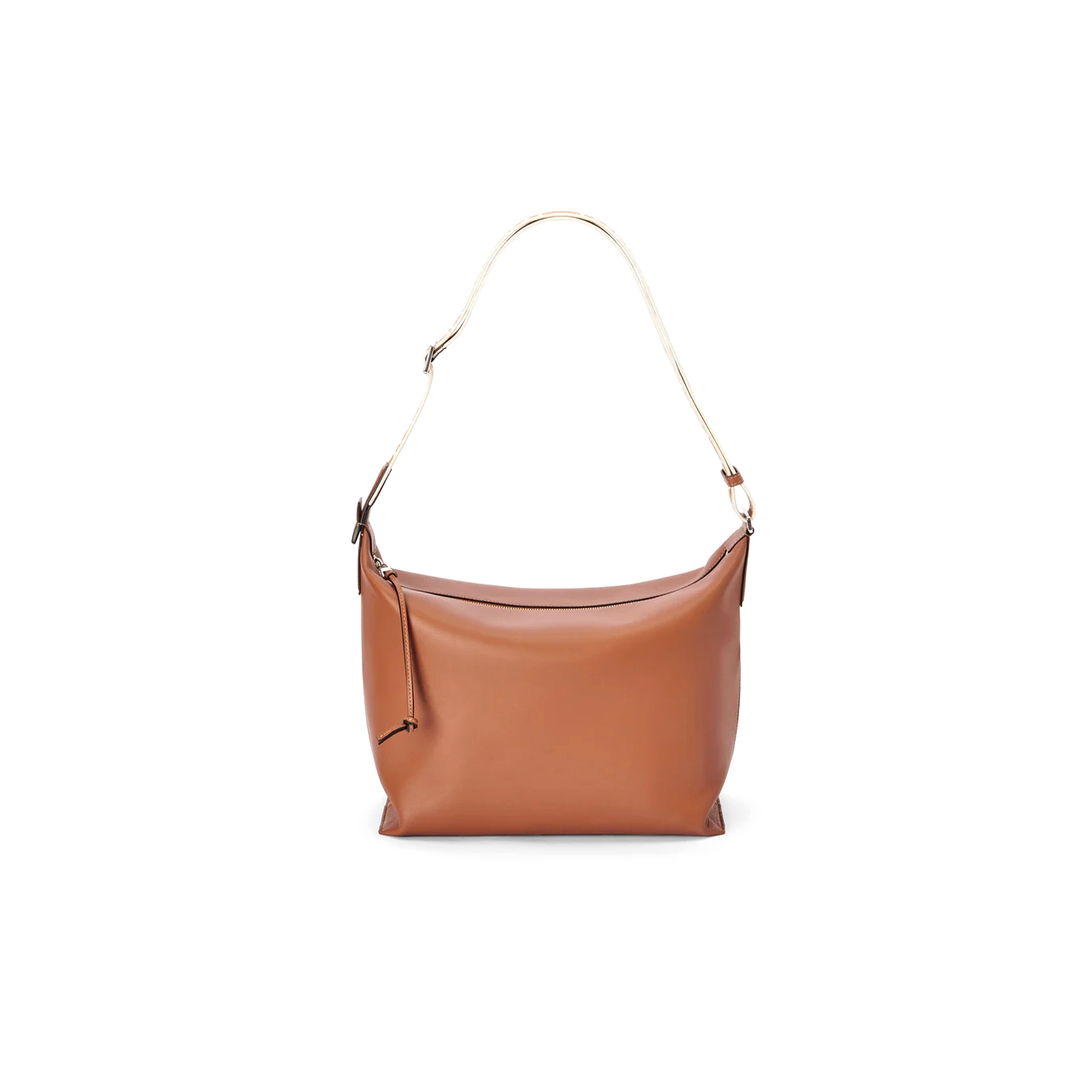 LOEWE CUBI CROSSBODY BAG IN SUPPLE SMOOTH CALFSKIN AND JACQUARD B906K70X01 (44*30*18cm)